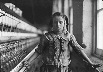 The historic photo from the Library of Congress archive is one of many taken by Lewis Wickes Hine (the “Black Box Man”) that exposed child labor in the early 20th century. Courtesy photo