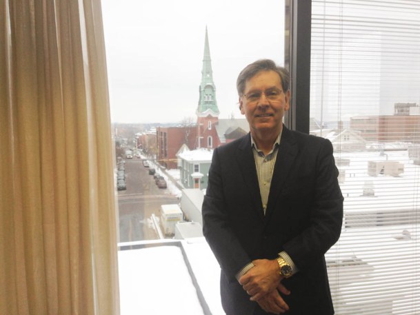 Developer Donald Sinex of Devonwood Investments has big plans for reinventing the Burlington Town Center mall on Church Street. Photo by Laura Krantz/VTDigger