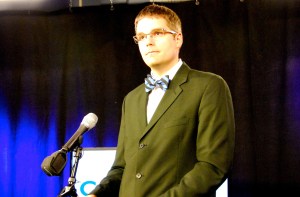 Cyrus Patten, executive director of the Campaign for Vermont. Photo by Elizabeth Hewitt/VTDigger