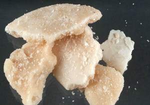 Crack cocaine. Wikimedia Commons photo