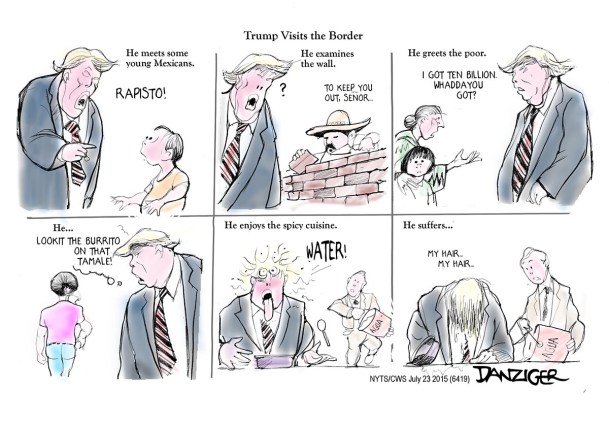 Danziger: Trump at the Border