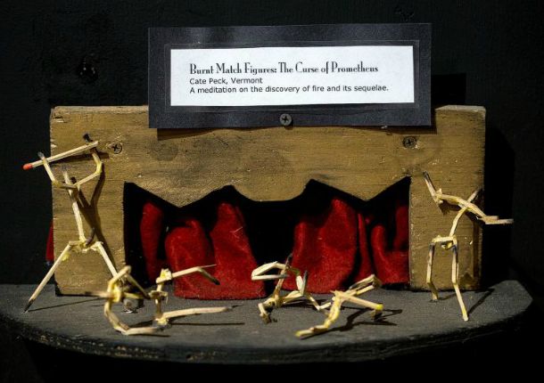 Museum of Everyday Life Burnt Match Figures