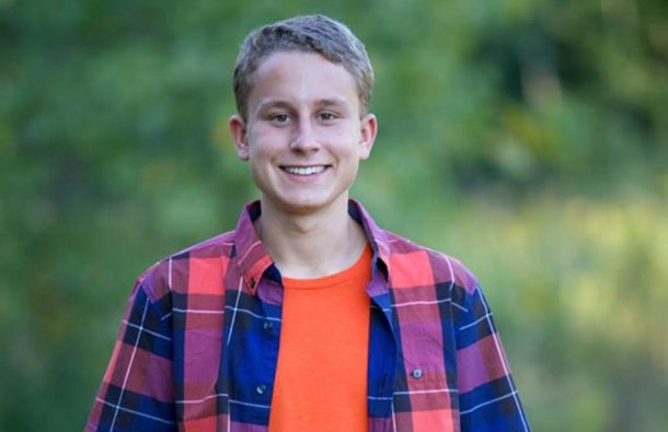 Samuel Boudreau graduated from Bellows Free Academy in St. Albans in June. Courtesy photo