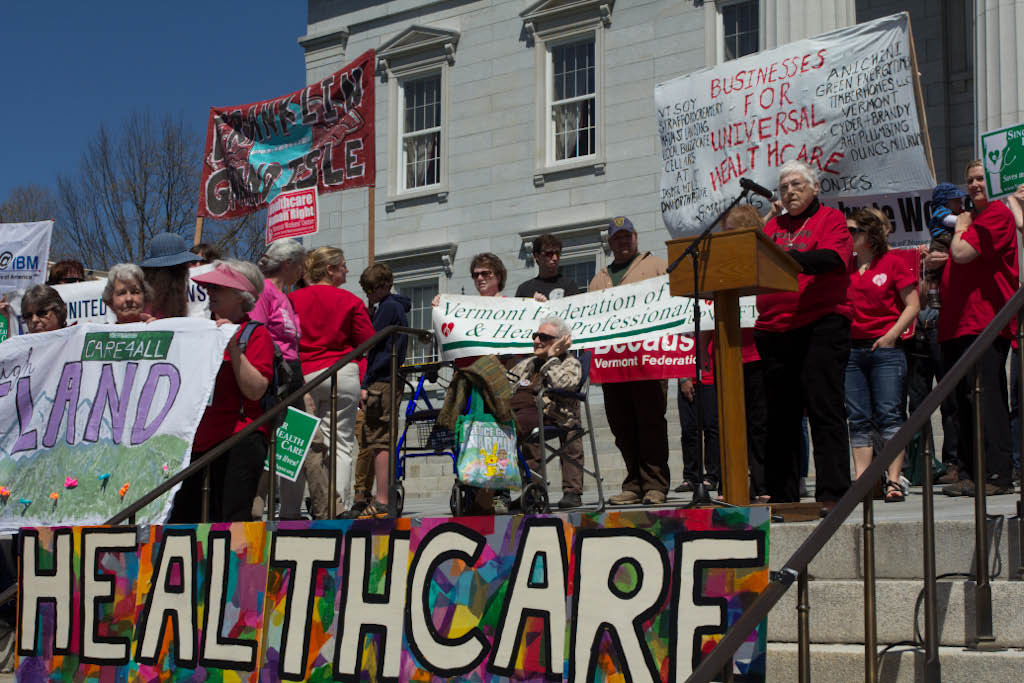 Health Care Rally, May 1, 2011. VTD/Terry Allen.