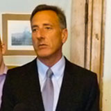 Gov. Peter Shumlin speaking on Thursday. VTD/Finnian Coleman Galloway-Kane