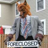 I'll huff and I'll puff and I'll forclose your house down! Photo by Adam Gerard.