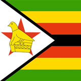 The Zimbabwean flag.