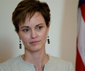 Commissioner of the Department of Public Service Elizabeth Miller. VTD/Josh Larkin