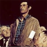 Norman Rockwell's painting Freedom of Speech was based on a town meeting held in Arlington, Vermont.