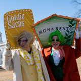 Activists in Washington DC rally for a constitutional amendment overturning the Citizens United Supreme Court decision. Photo courtesy of Public Citizen.