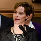 Department of Public Service Commissioner Elizabeth Miller announces the release of the final version of the state's Comprehensive Energy Plan. VTD/Josh Larkin