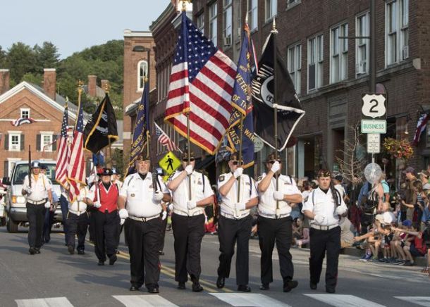 Montpelier Fourth of July, veterans