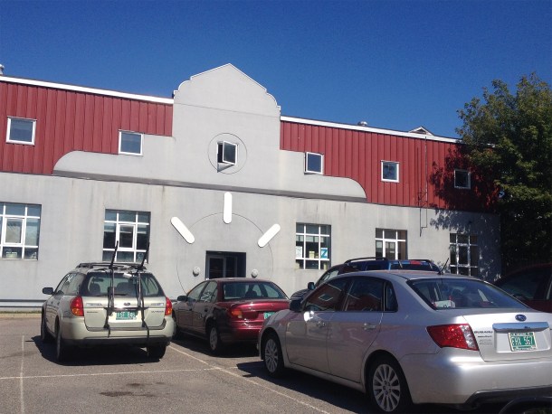 The offices in a former warehouse, of CCTV and Channel 17, at 294 N.Winooski Ave. Photo by Jess Wisloski/VTDigger
