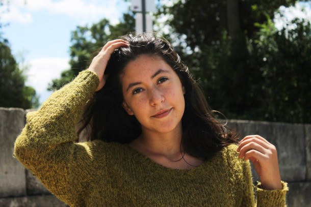Alexandra Contreras-Montesano is a freshman at Burlington High School. Courtesy photo 
