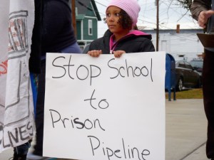 Bellows Free Academy, racism rally 