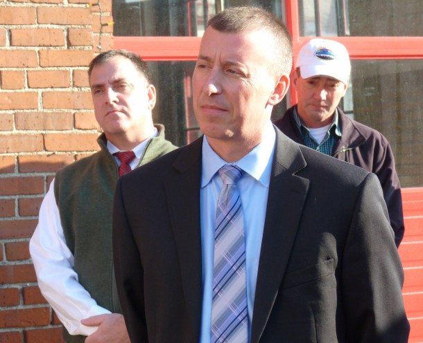 Steven Locke is Mayor Miro Weinberger's selection for Burlington's next fire chief. Photo by Morgan True / VTDigger