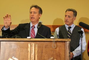 Michael Goldberg, Gov. Peter Shumlin