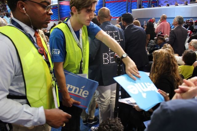 Bernie Sanders, Democratic National Convention