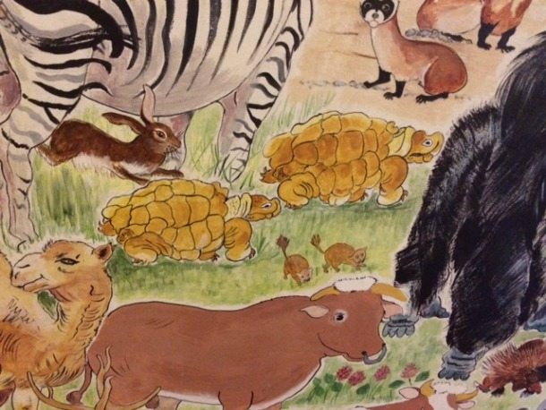 Vermont Respite House mural detail