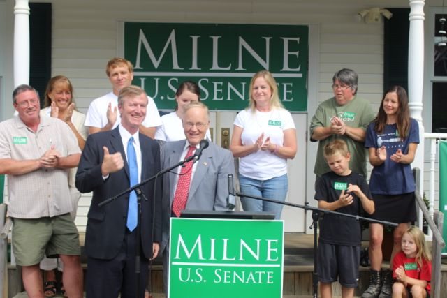 Jim Douglas, Scott Milne