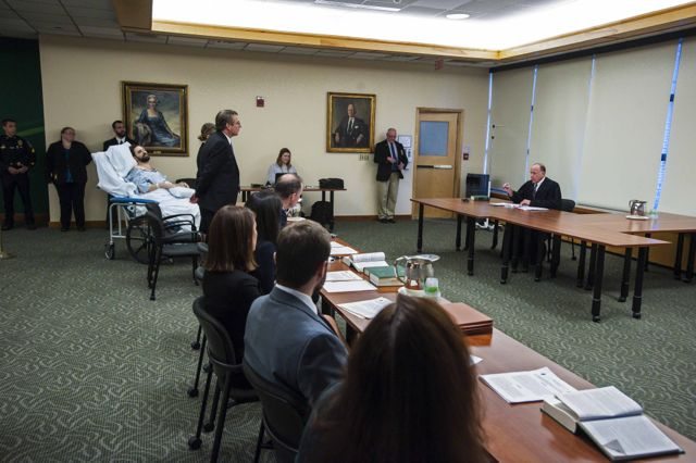 Bourgoin arraignment