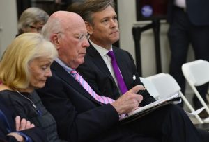 Matt Erskine, Patrick Leahy, Marcelle Leahy