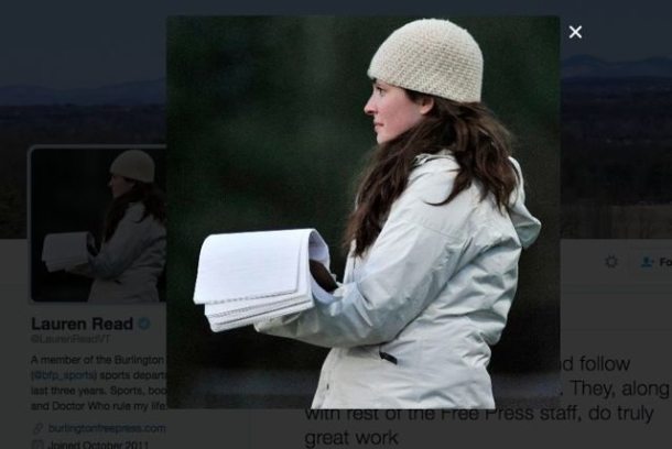Lauren Read, Burlington Free Press