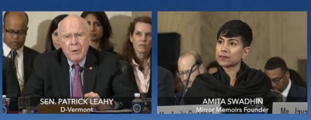 Patrick Leahy, Amita Swadhin