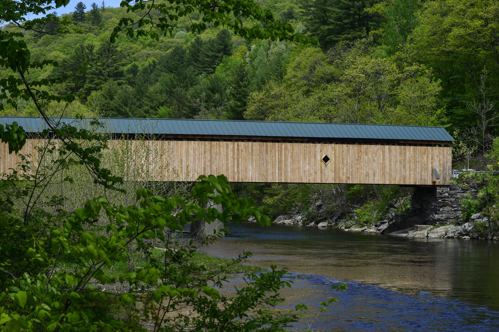 Historic covered bridge in Townshend reopens after 2.35 million repair