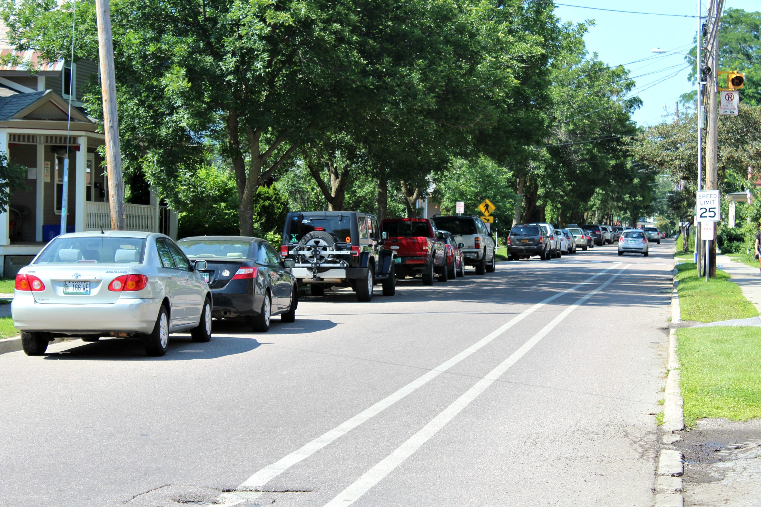 Burlington bike lane