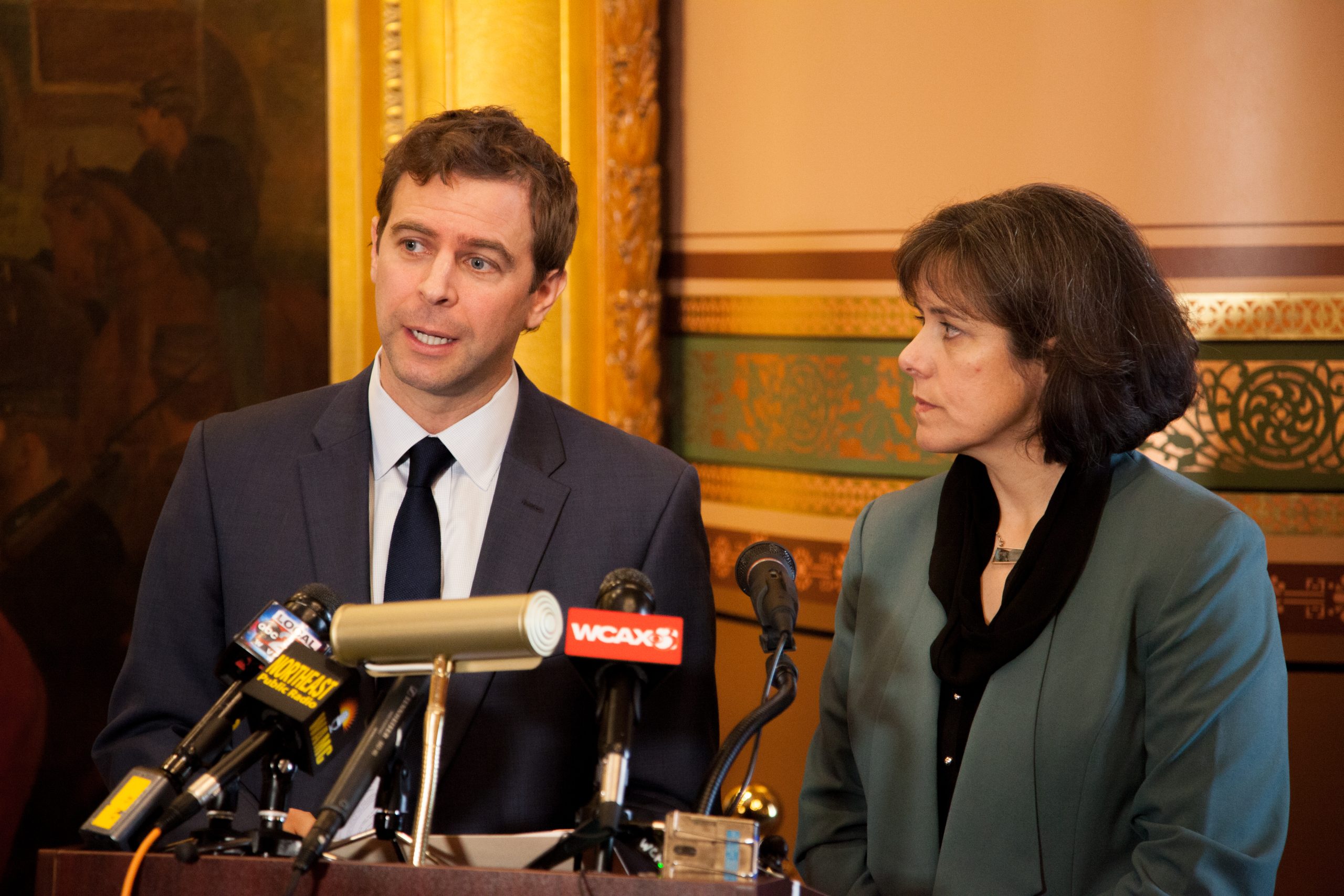 Tim Ashe and Mitzi Johnson