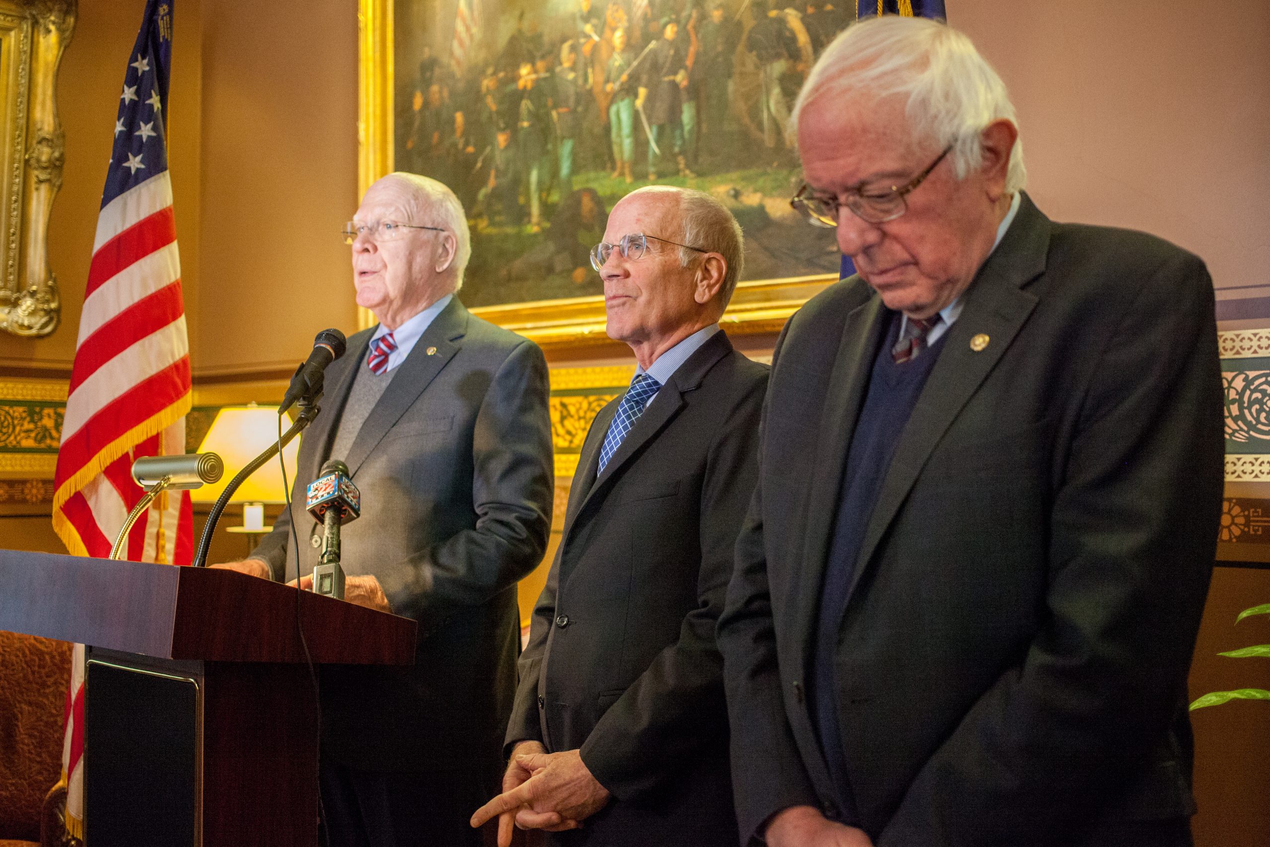 Leahy, Welch, and Sanders