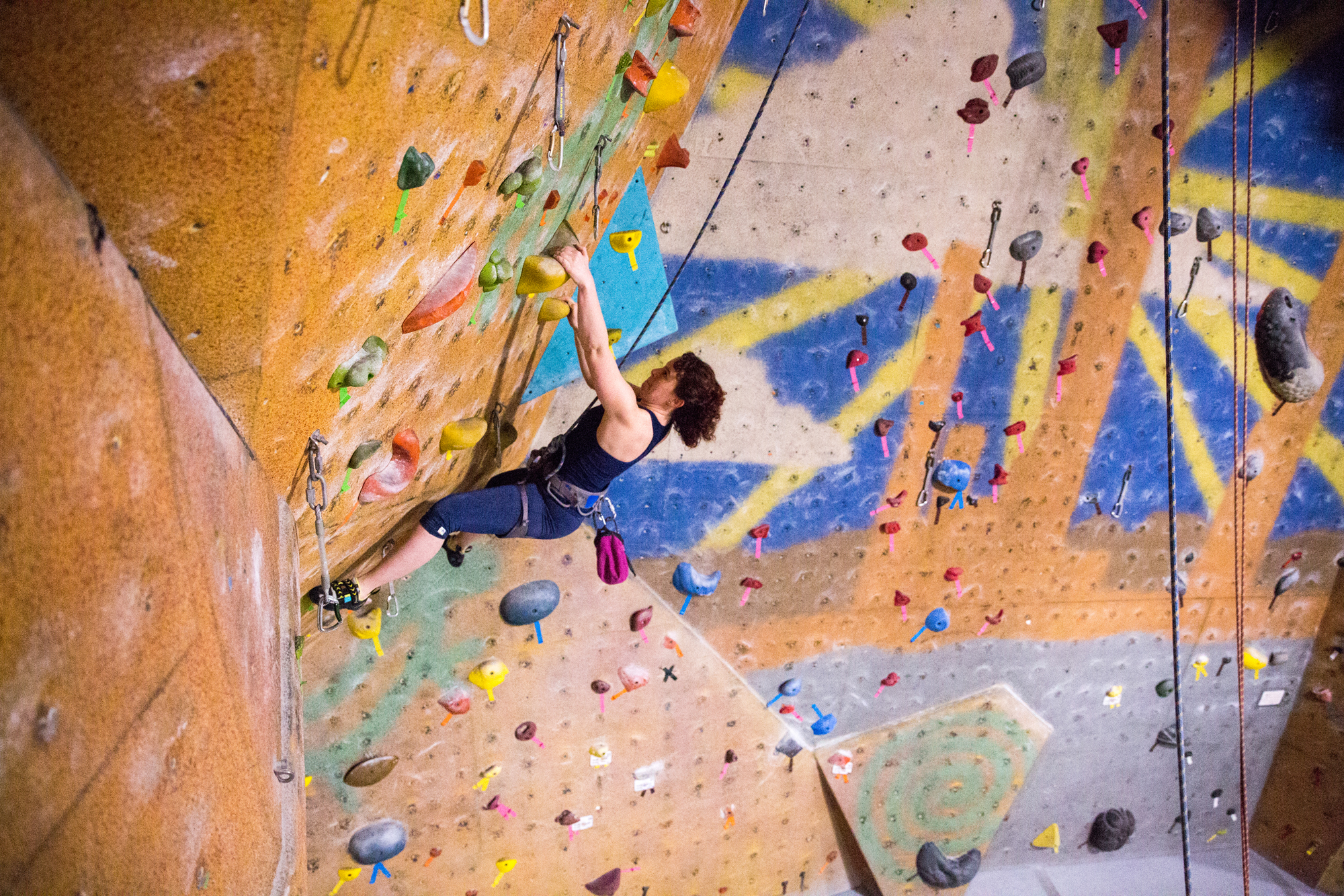 Petra Cliffs climber