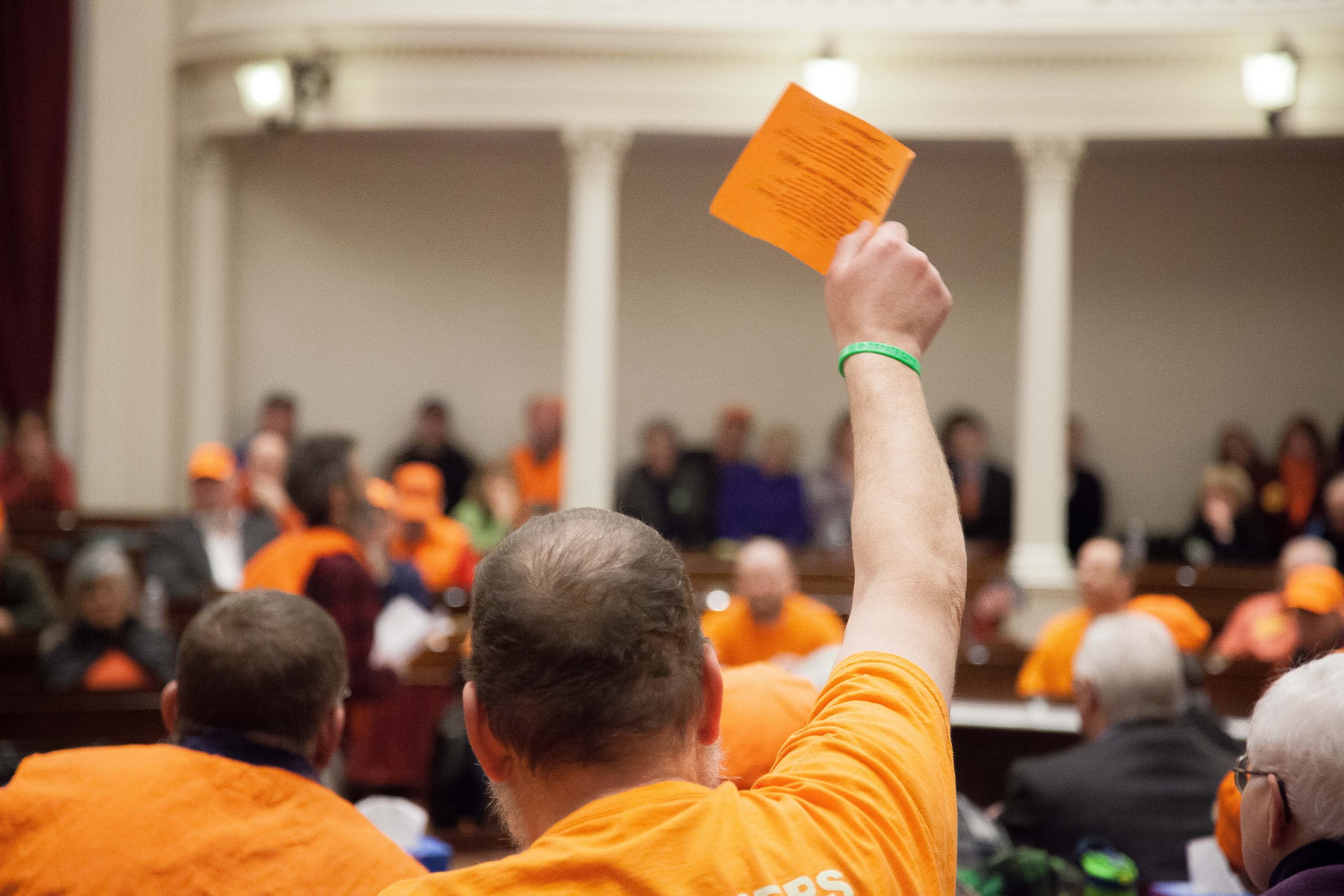 Gun control opponents