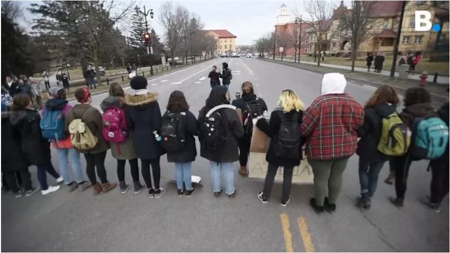 UVM student protest