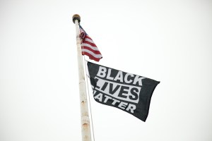 Black Lives Matter flag