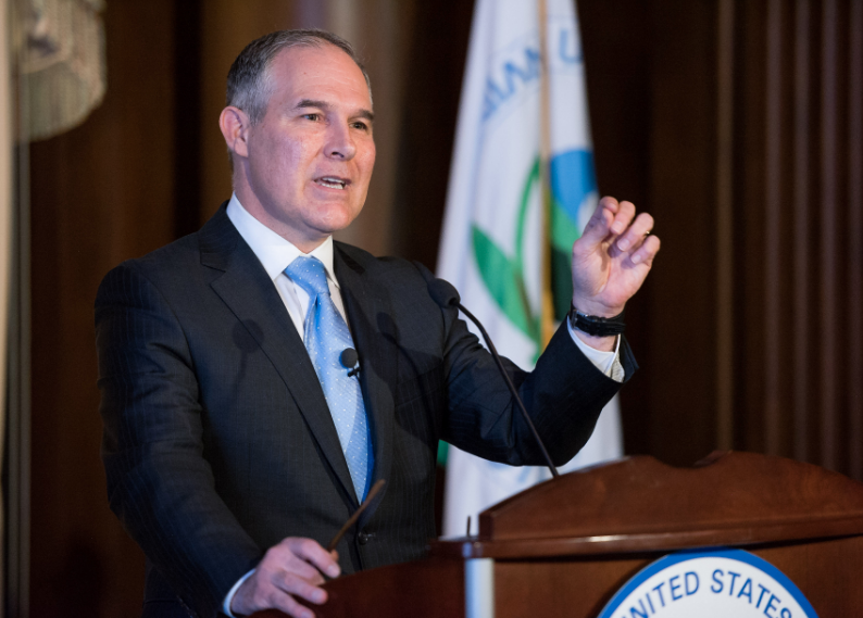 EPA Administrator Scott Pruitt