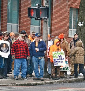 Gun rights protest