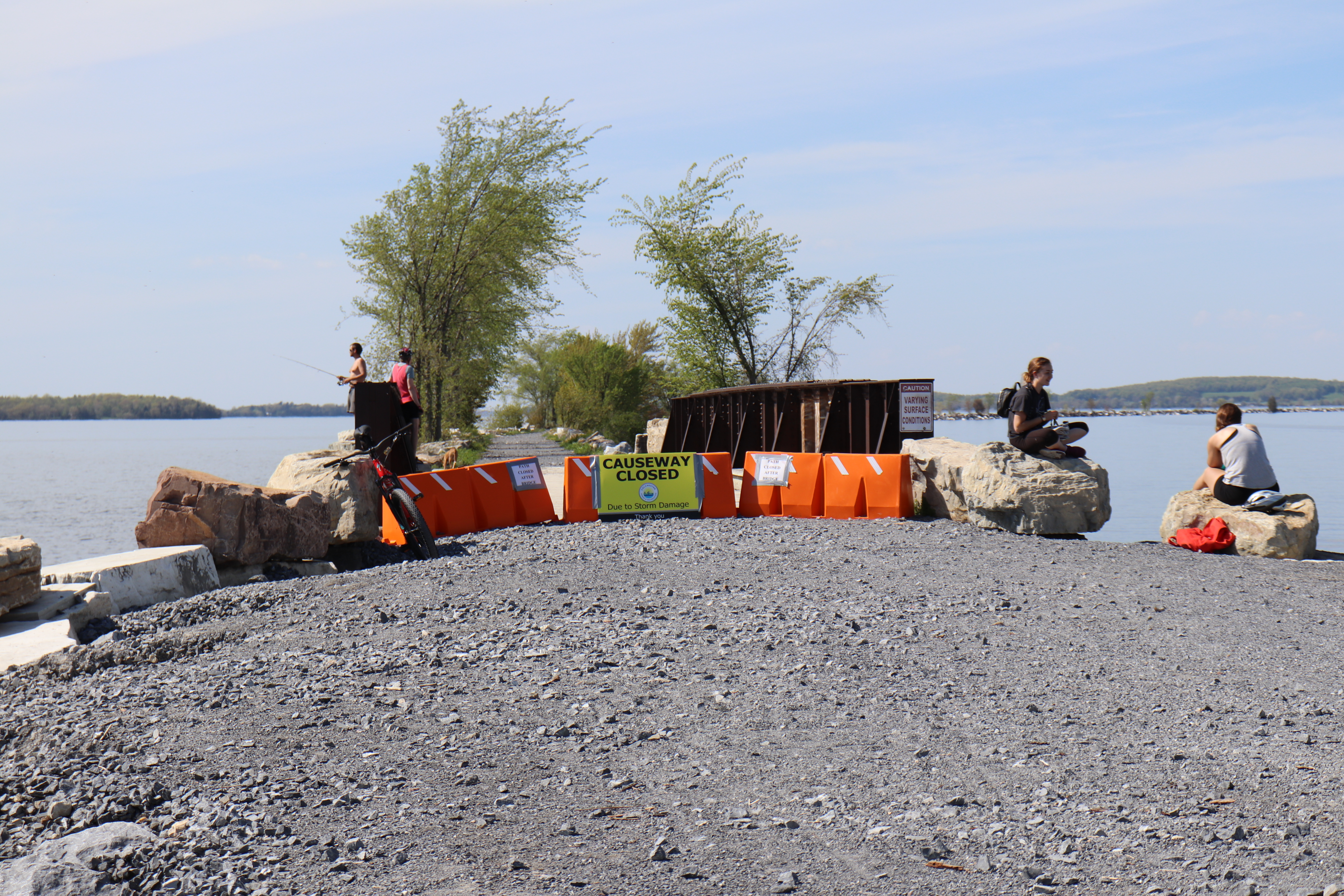 Colchester causeway closed