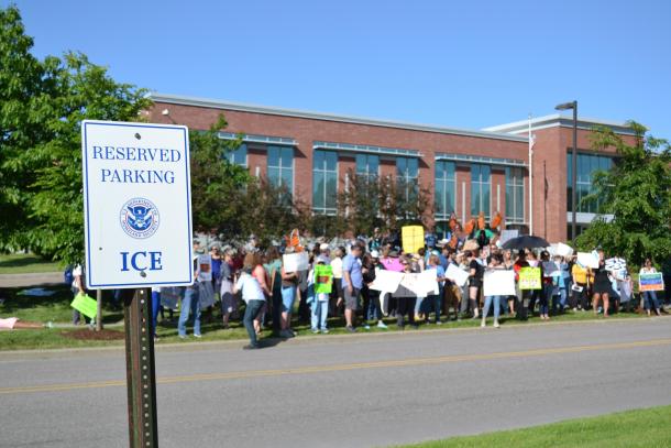 ICE protest