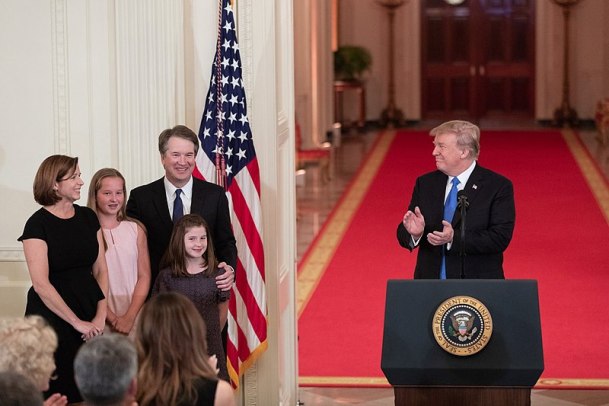 Trump nominates Kavanaugh