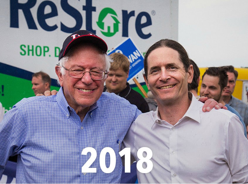 Bernie Sanders, David Zuckerman