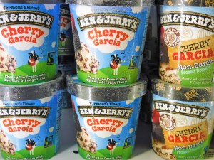 Ben & Jerry's Cherry Garcia ice cream