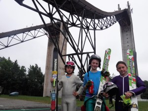 Summer ski jump