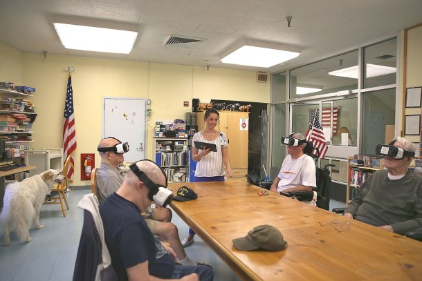 Virtual reality seniors