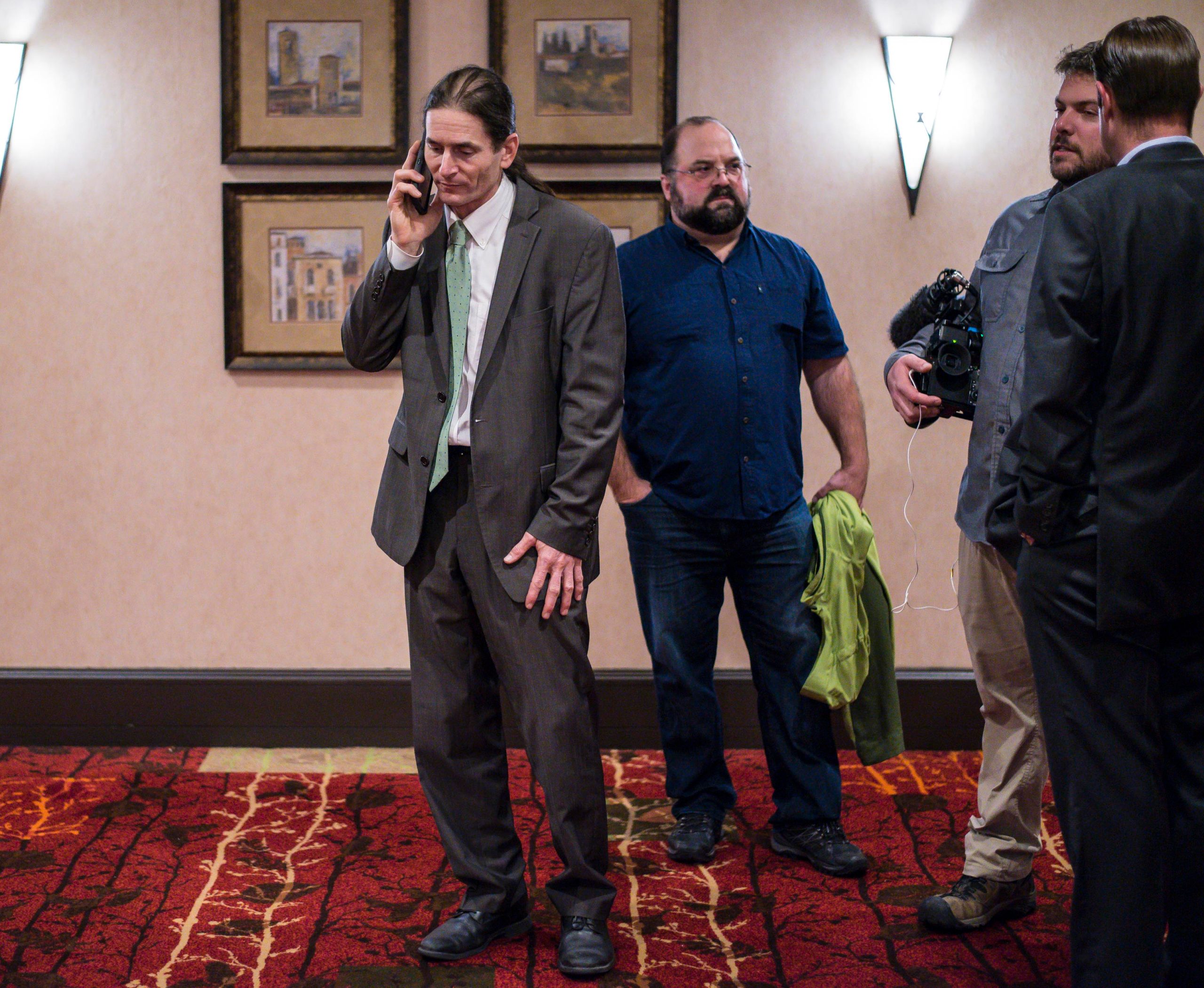 David Zuckerman on election night