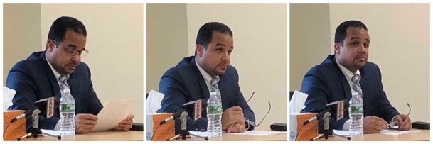 Mario Macias testifies at his hearing