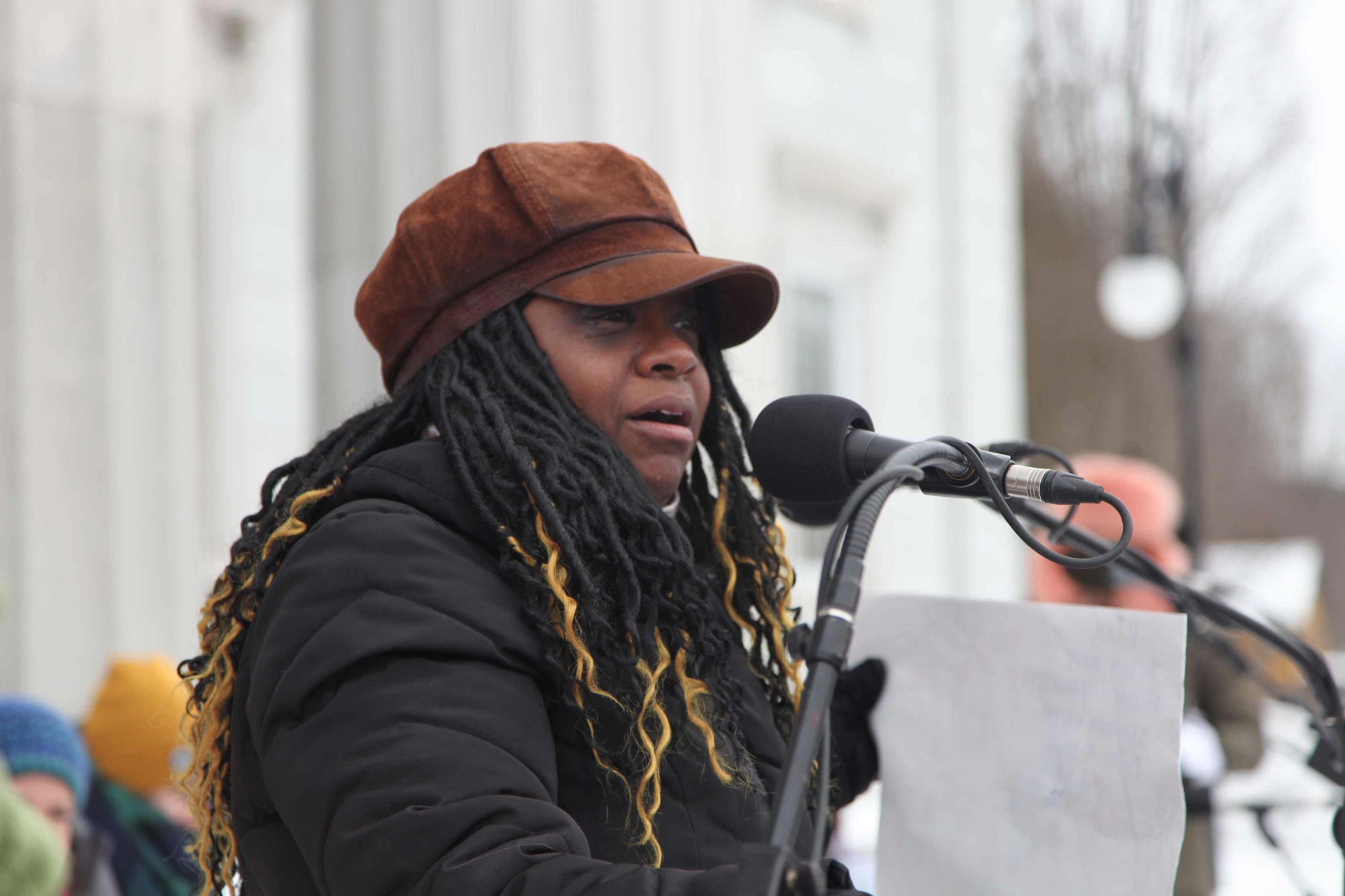 Kiah Morris, Vermont Women's March
