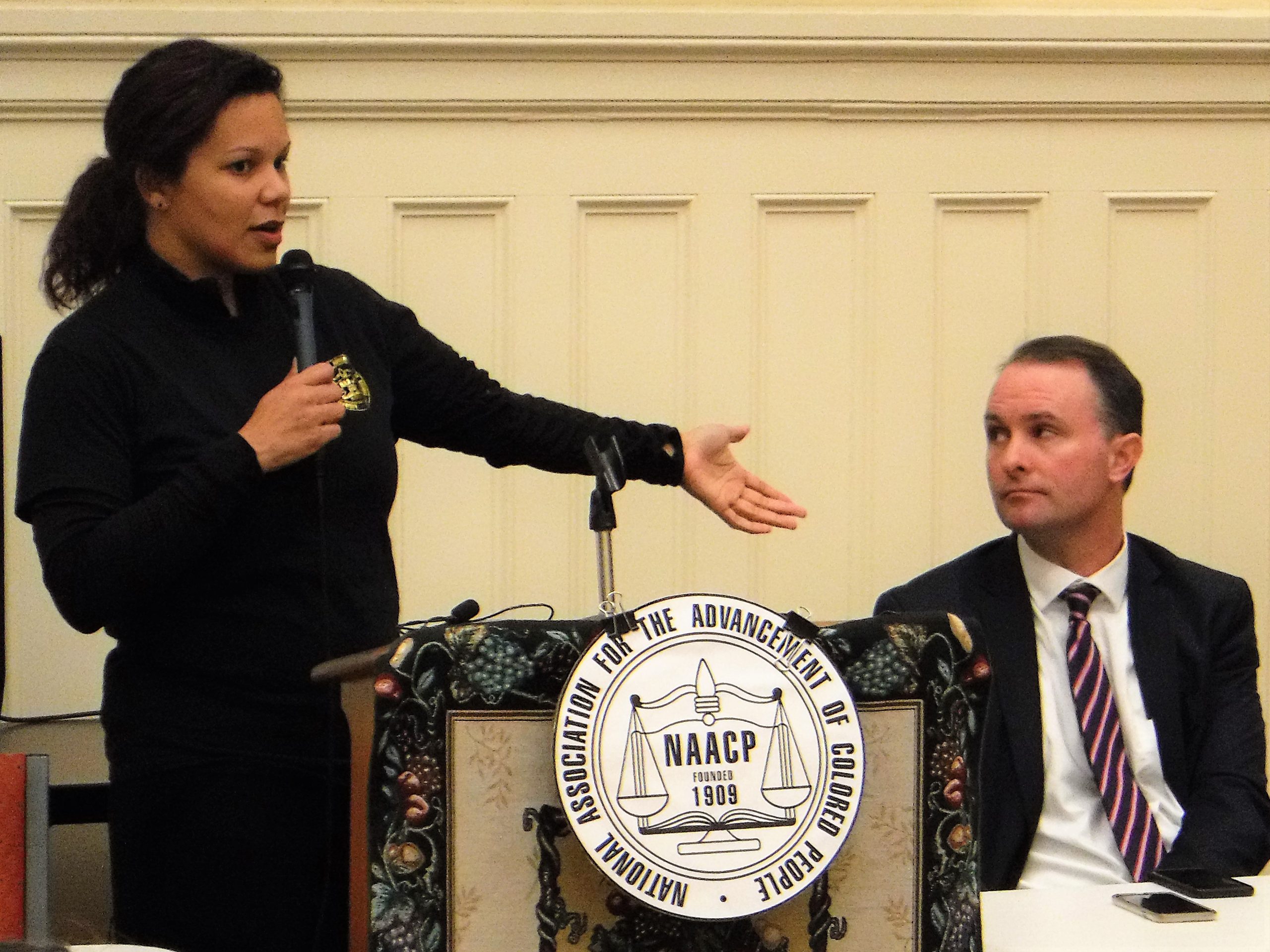 Rutland Area NAACP founder Tabitha Pohl-Moore.