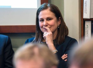 Joan Goldstein, commissioner of the Department of Economic Development